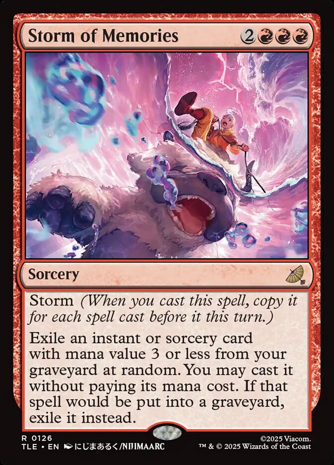 Tempestade de Memórias / Storm of Memories - Magic: The Gathering - MoxLand