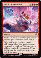 Tempestade de Memórias / Storm of Memories - Magic: The Gathering - MoxLand