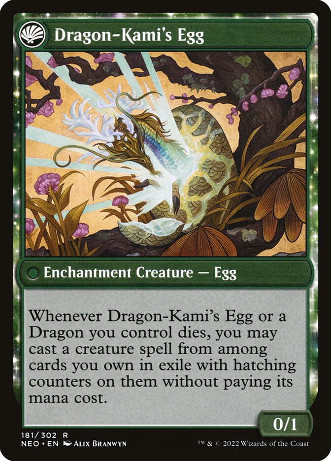 O Kami-dragão Renascido / The Dragon-Kami Reborn - Magic: The Gathering - MoxLand