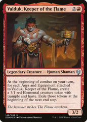 Valduk, Guardião da Chama / Valduk, Keeper of the Flame - Magic: The Gathering - MoxLand