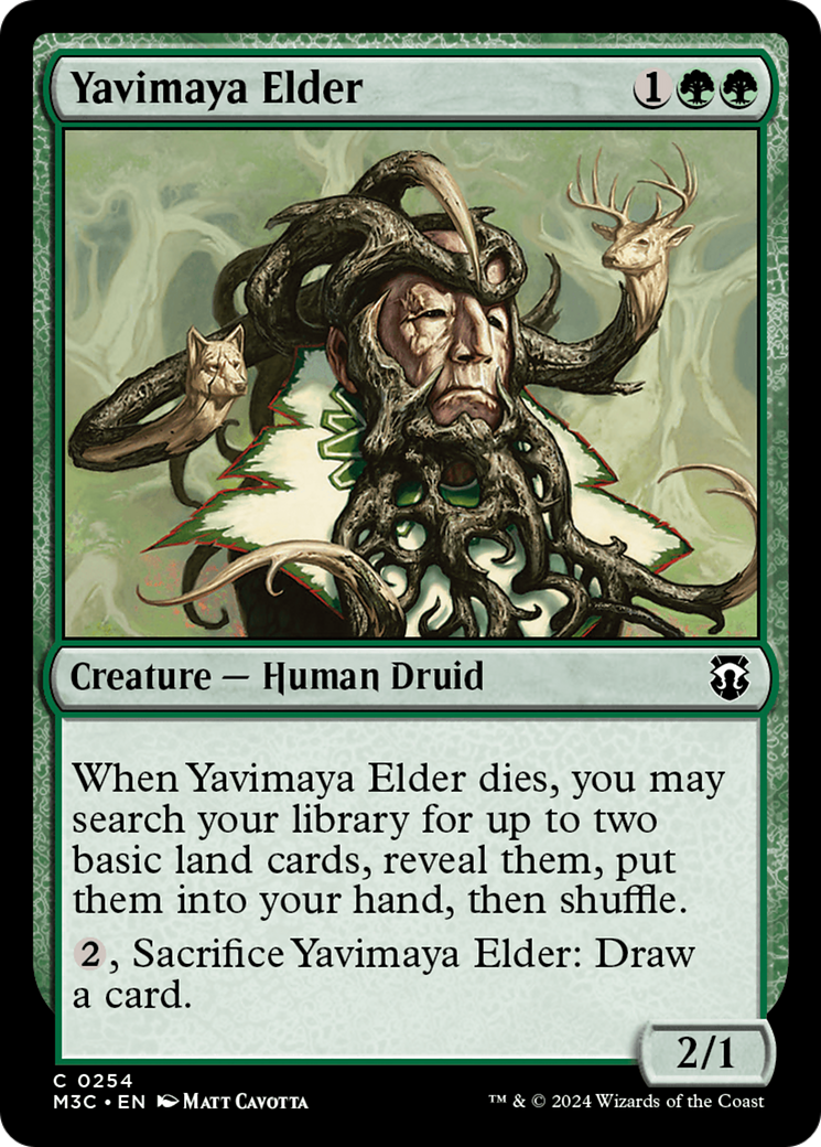 Ancião de Yavimaya / Yavimaya Elder - Magic: The Gathering - MoxLand