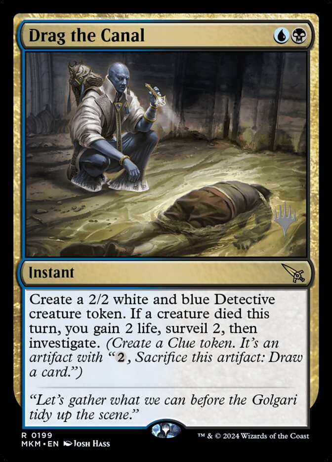 Dragar o Canal / Drag the Canal - Magic: The Gathering - MoxLand