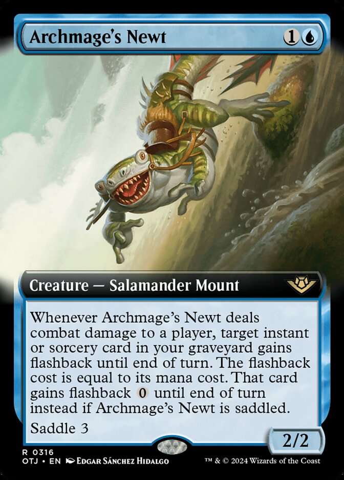 Girino do Arquimago / Archmage's Newt - Magic: The Gathering - MoxLand