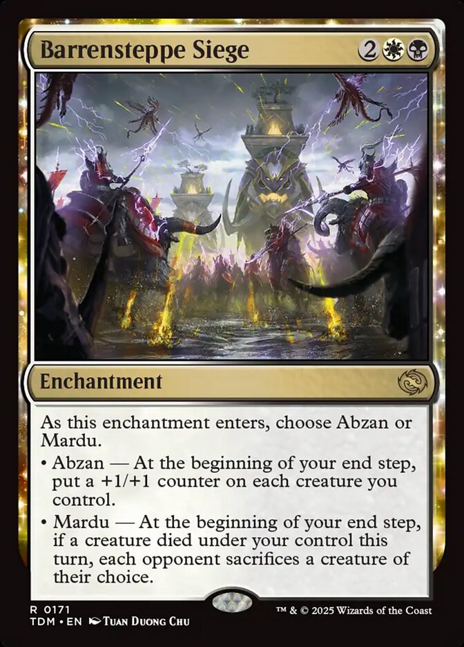 Cerco da Estepe Deserta / Barrensteppe Siege - Magic: The Gathering - MoxLand
