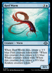 Verme do Recife / Reef Worm - Magic: The Gathering - MoxLand