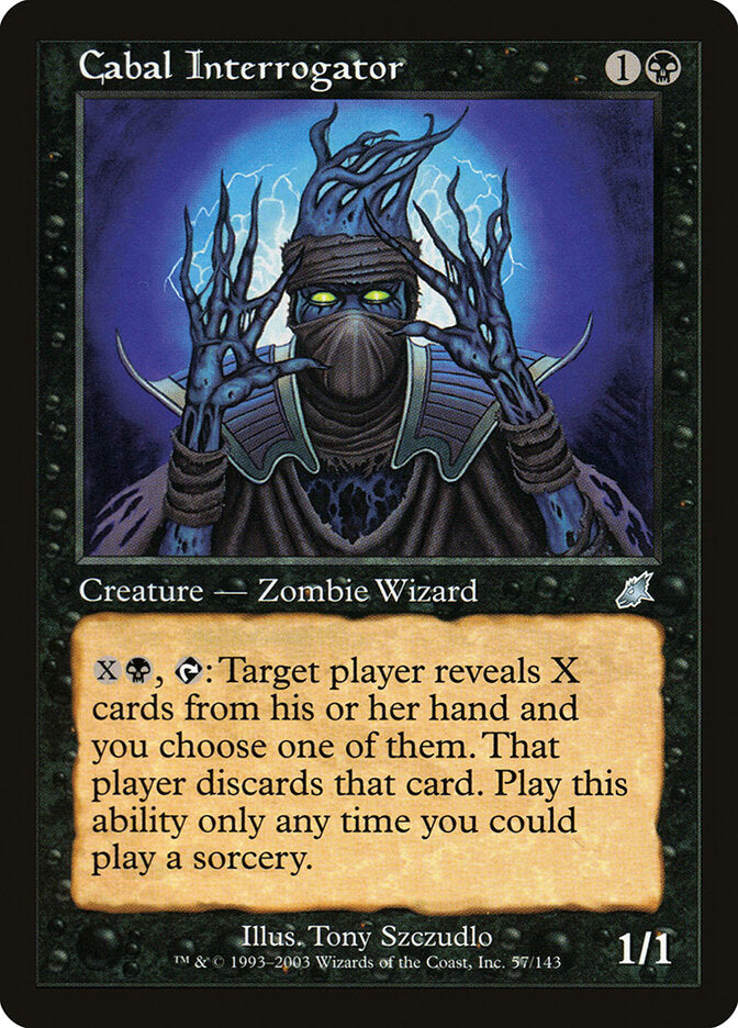 Interrogador da Cabala / Cabal Interrogator - Magic: The Gathering - MoxLand