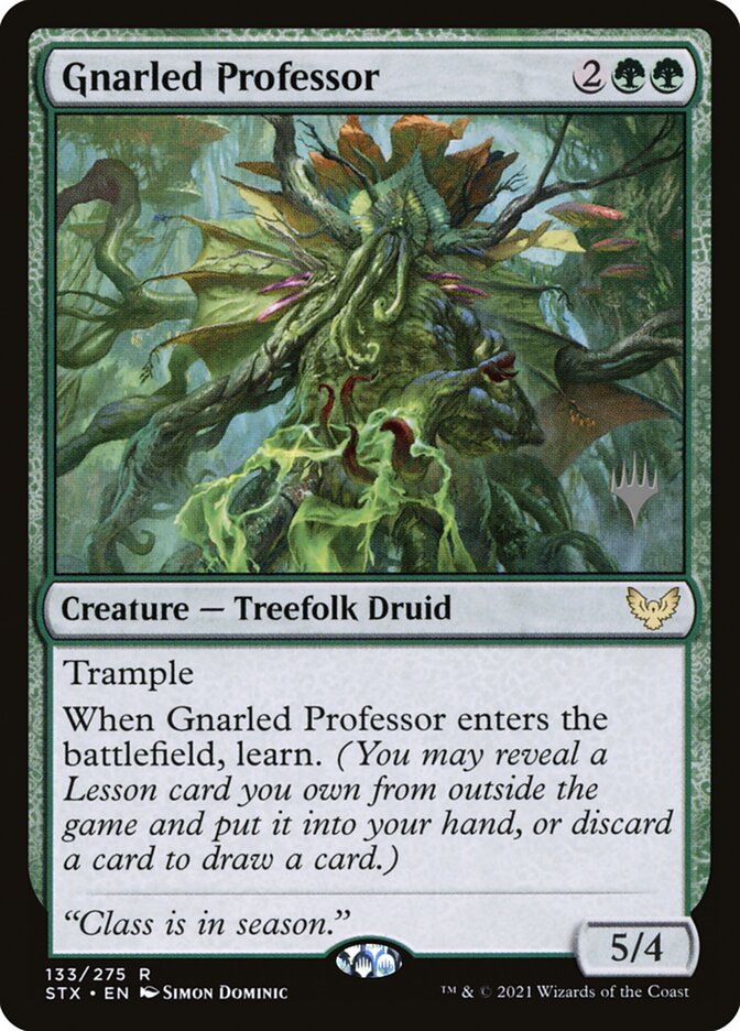 Professor Nodoso / Gnarled Professor - Magic: The Gathering - MoxLand