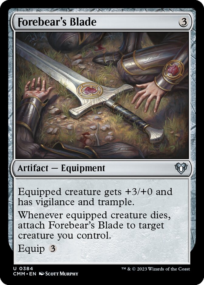 Lâmina dos Antepassados / Forebear's Blade - Magic: The Gathering - MoxLand