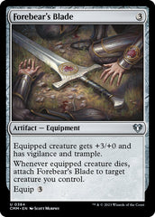Lâmina dos Antepassados / Forebear's Blade - Magic: The Gathering - MoxLand
