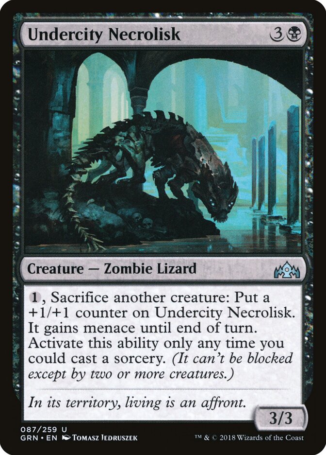 Necrolisco do Submundo / Undercity Necrolisk - Magic: The Gathering - MoxLand