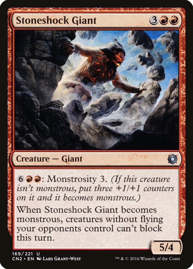 Gigante Petrochoque / Stoneshock Giant - Magic: The Gathering - MoxLand
