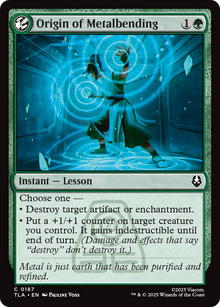 Origem da Dobra de Metal / Origin of Metalbending - Magic: The Gathering - MoxLand