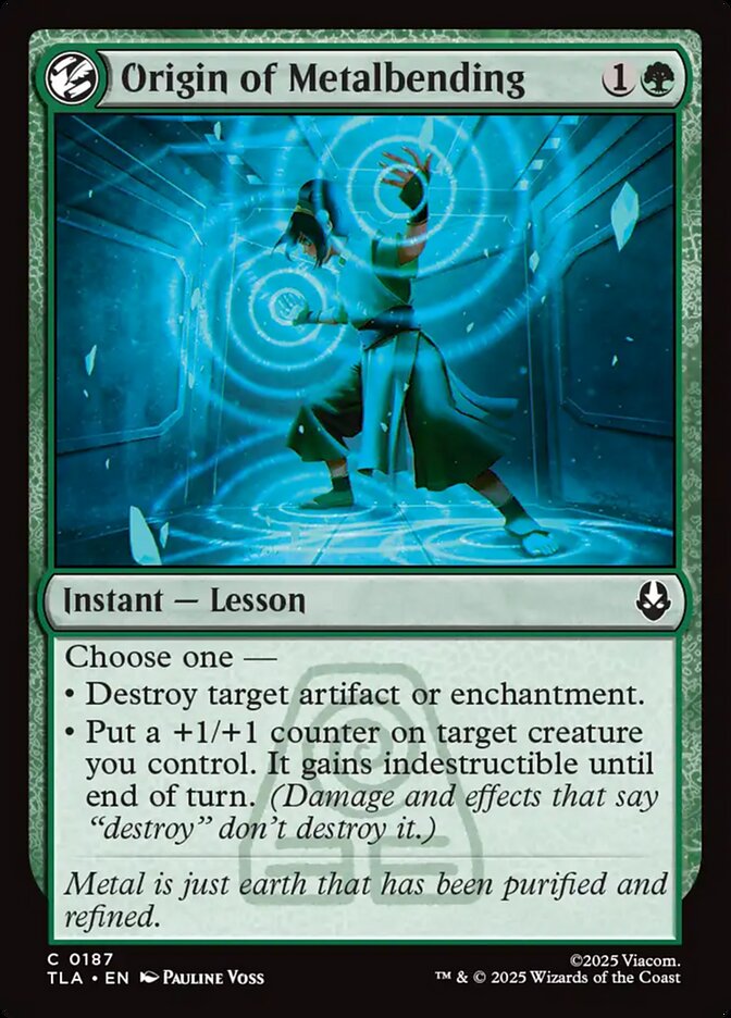 Origem da Dobra de Metal / Origin of Metalbending - Magic: The Gathering - MoxLand
