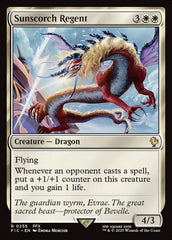 Regente da Queimadura Solar / Sunscorch Regent - Magic: The Gathering - MoxLand