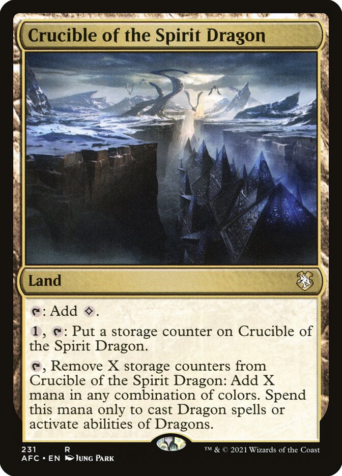 Crisol do Dragão Espírito / Crucible of the Spirit Dragon - Magic: The Gathering - MoxLand