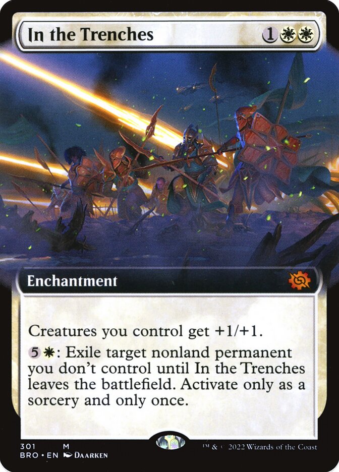 Nas Trincheiras / In the Trenches - Magic: The Gathering - MoxLand