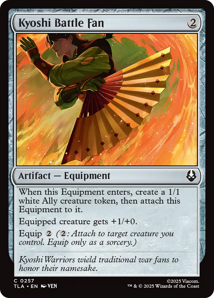 Leque de Batalha Kyoshi / Kyoshi Battle Fan - Magic: The Gathering - MoxLand