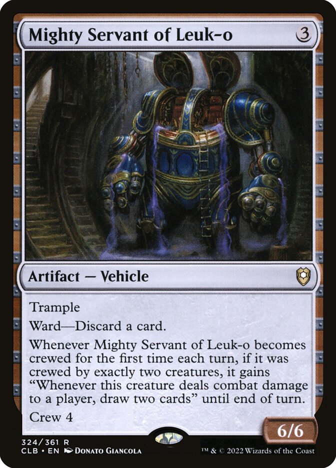 Servo Poderoso de Leuk-o / Mighty Servant of Leuk-o - Magic: The Gathering - MoxLand