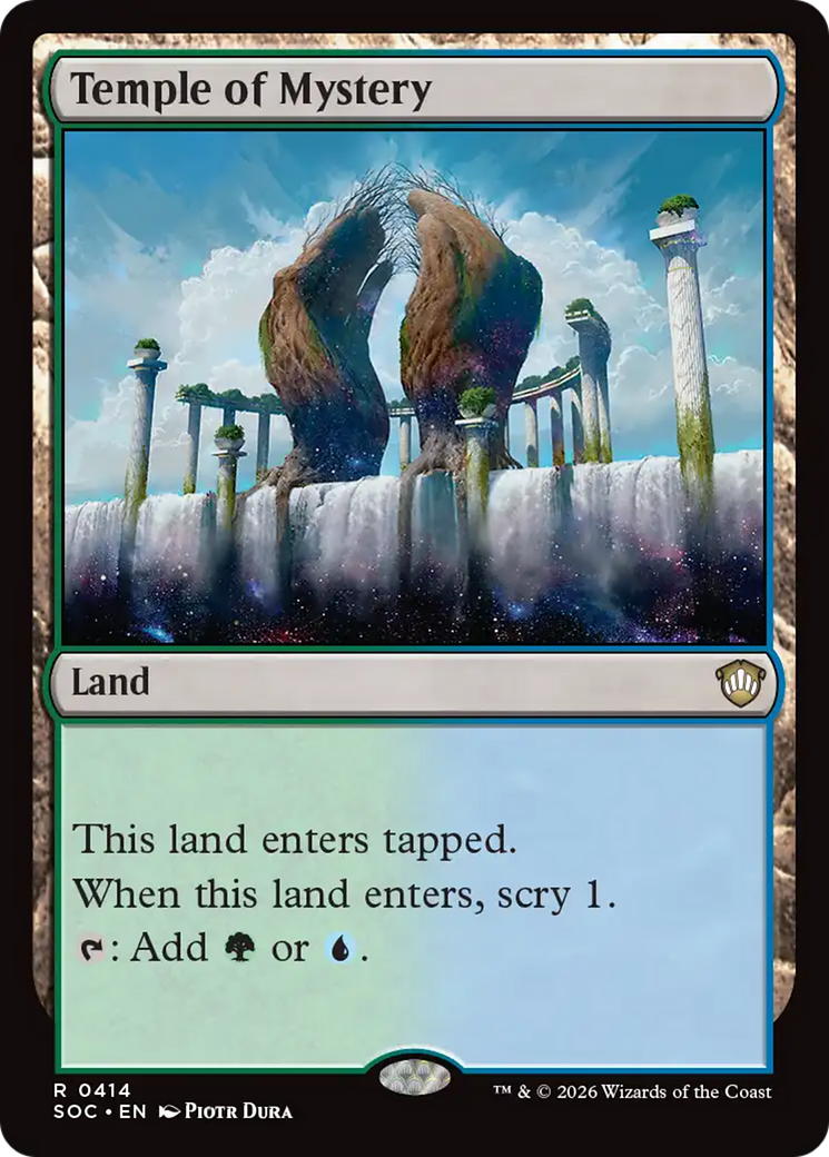 Templo do Mistério / Temple of Mystery - Magic: The Gathering - MoxLand