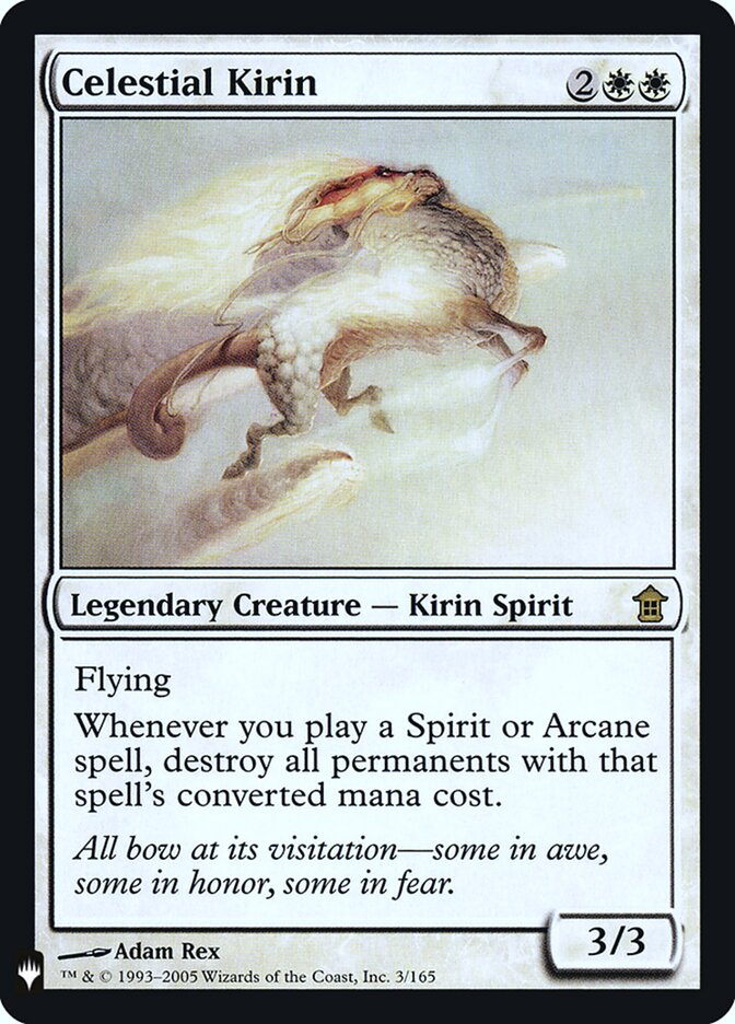 Kirin Celestial / Celestial Kirin - Magic: The Gathering - MoxLand