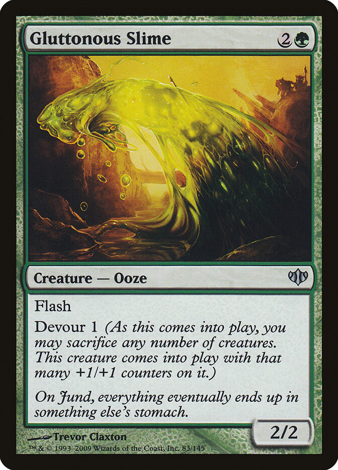 Limo Glutão / Gluttonous Slime - Magic: The Gathering - MoxLand
