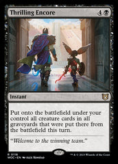 Bis Emocionante / Thrilling Encore - Magic: The Gathering - MoxLand