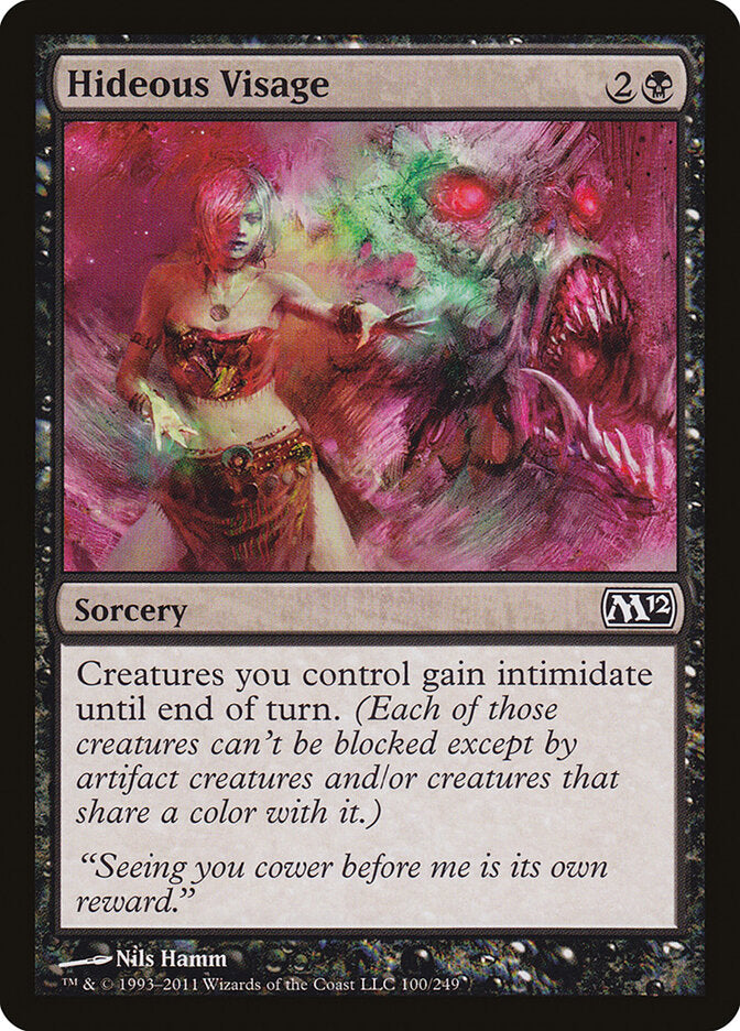 Face Horrenda / Hideous Visage - Magic: The Gathering - MoxLand