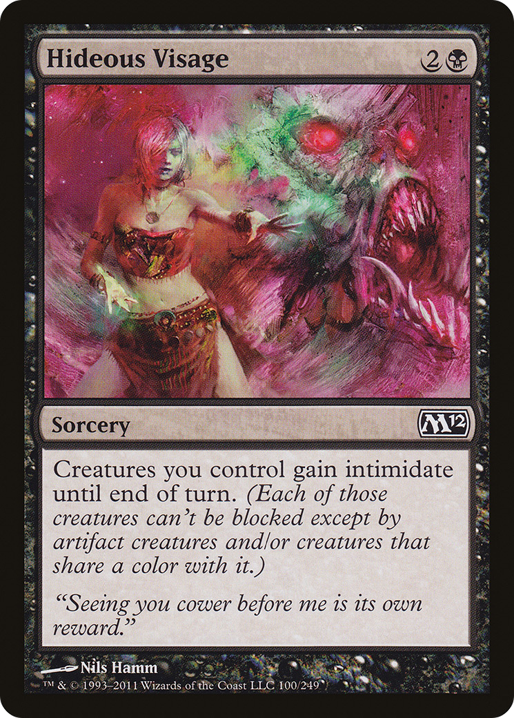 Face Horrenda / Hideous Visage - Magic: The Gathering - MoxLand