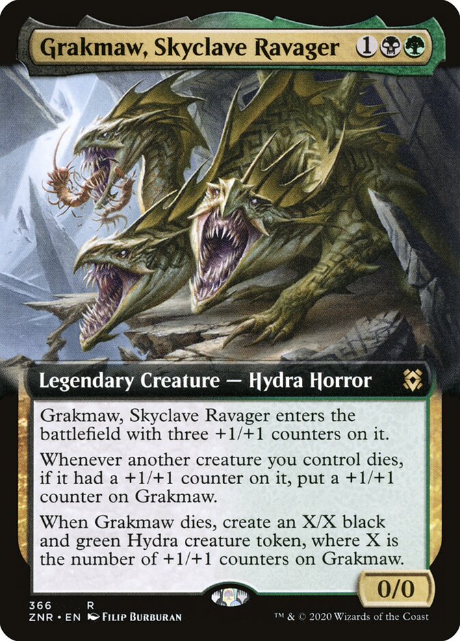 Gragorja, Ruína do Enclave Celeste / Grakmaw, Skyclave Ravager - Magic: The Gathering - MoxLand