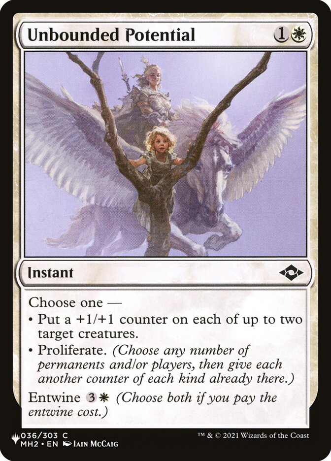 Potencial Ilimitado / Unbounded Potential - Magic: The Gathering - MoxLand