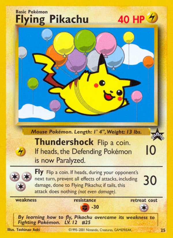 Pikachu Voador / Flying Pikachu - MoxLand - MoxLand