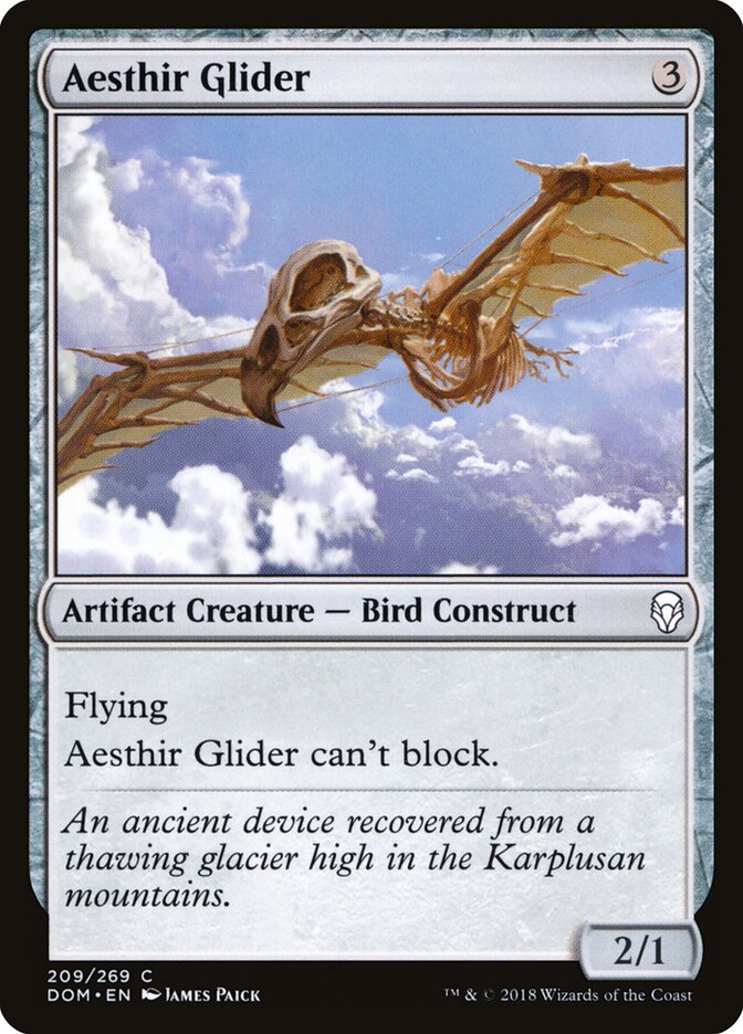 Planador de Aesthir / Aesthir Glider - Magic: The Gathering - MoxLand