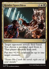 Render Speechless - Magic: The Gathering - MoxLand