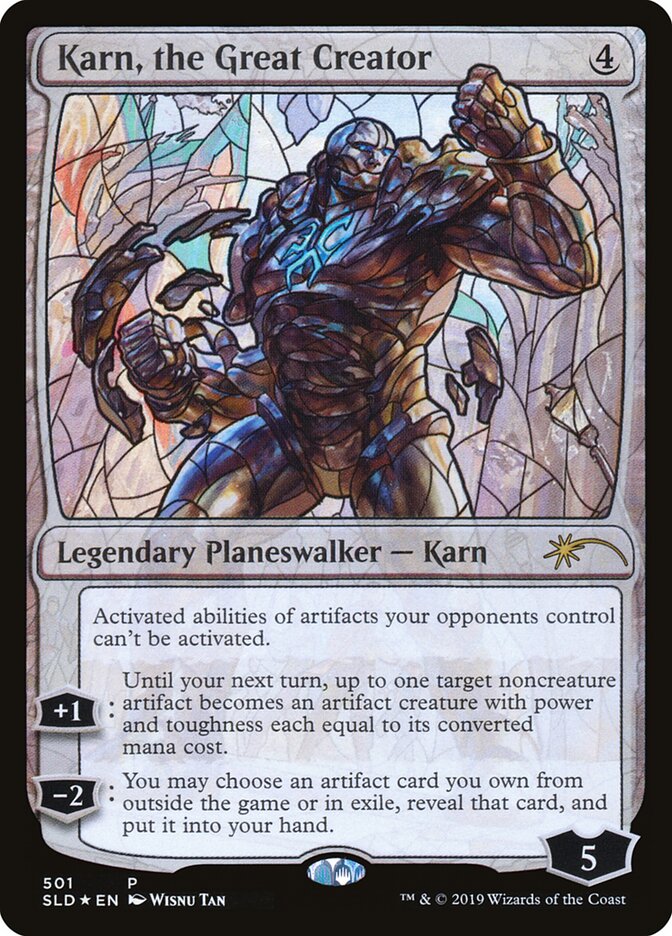 Karn, o Grande Criador / Karn, the Great Creator - Magic: The Gathering - MoxLand