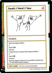 Smelt / Herd / Saw - Magic: The Gathering - MoxLand