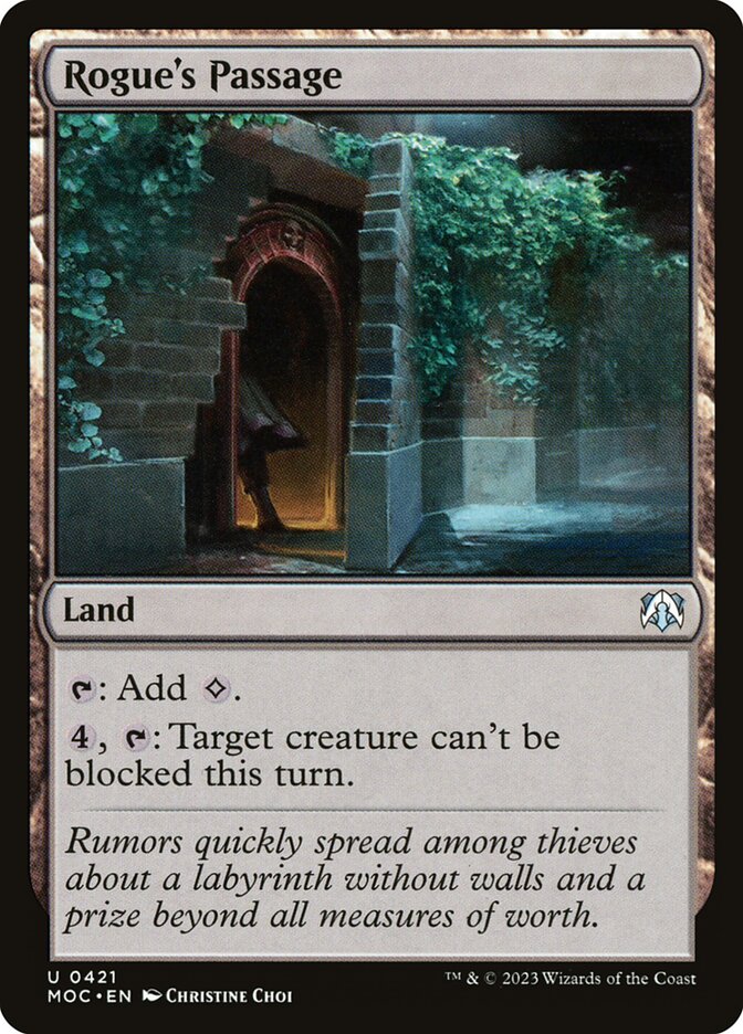 Passagem do Ladino / Rogue's Passage - Magic: The Gathering - MoxLand