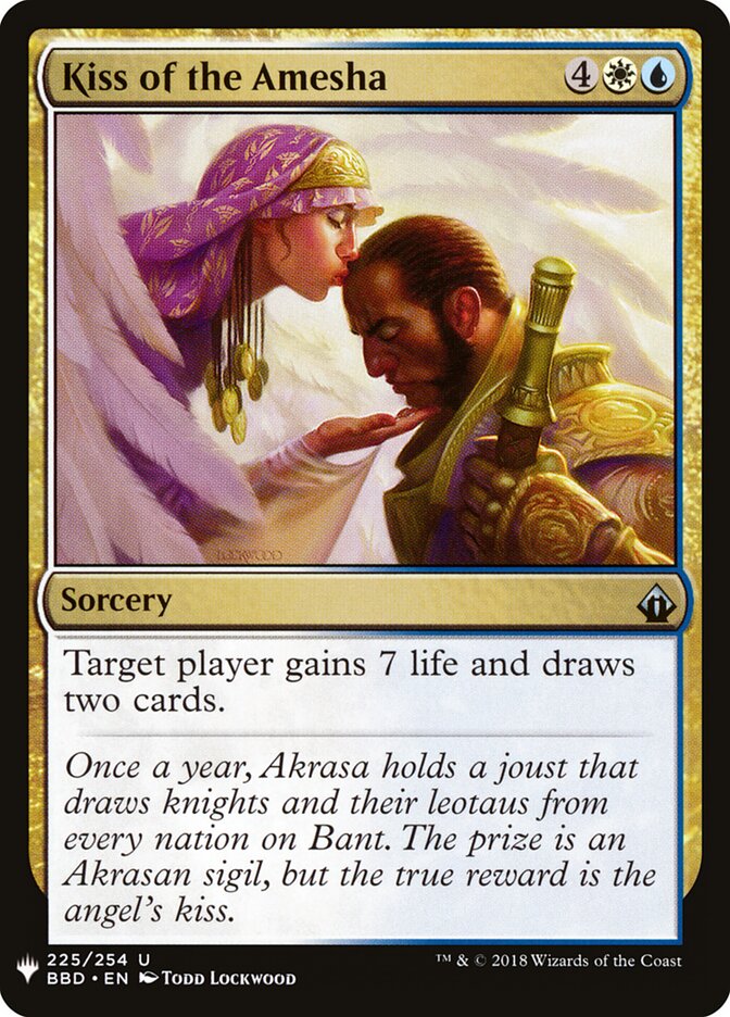 Beijo de Amesha / Kiss of the Amesha - Magic: The Gathering - MoxLand