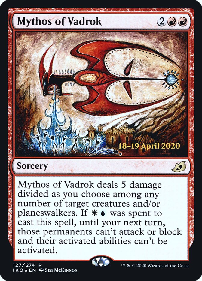 Mito de Vadrok / Mythos of Vadrok - Magic: The Gathering - MoxLand