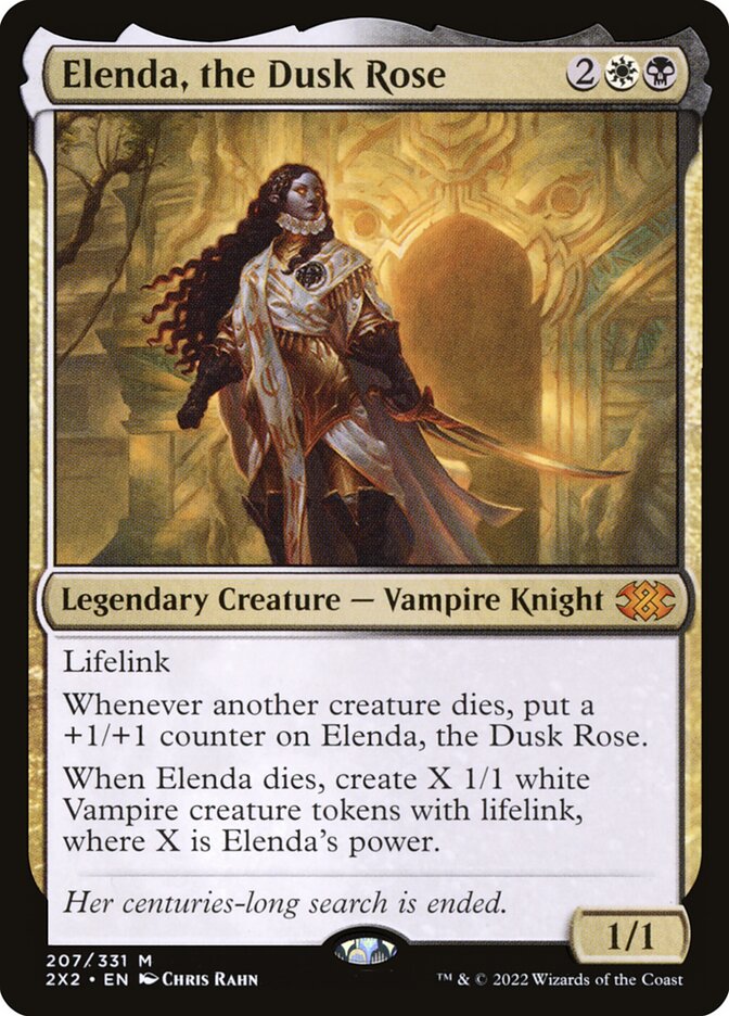 Elenda, a Rosa do Crepúsculo / Elenda, the Dusk Rose - Magic: The Gathering - MoxLand
