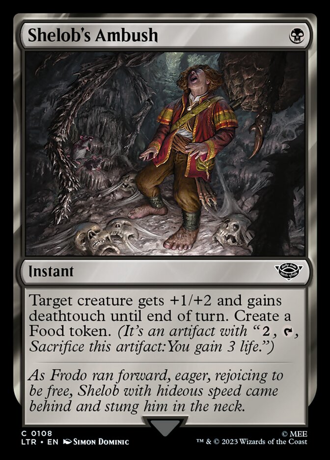 Emboscada de Laracna / Shelob's Ambush - Magic: The Gathering - MoxLand