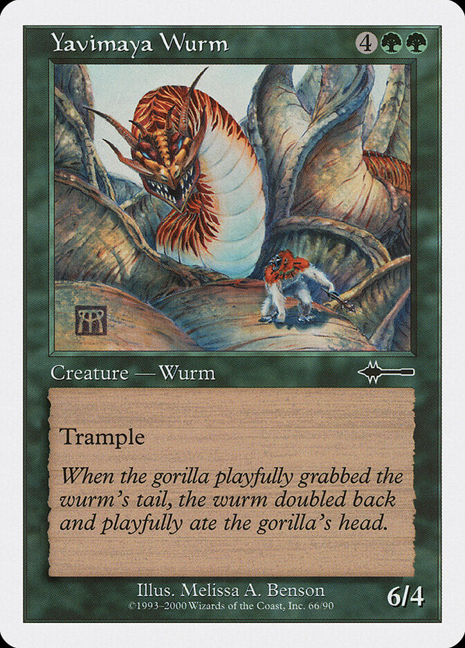 Vorme de Yavimaya / Yavimaya Wurm - Magic: The Gathering - MoxLand
