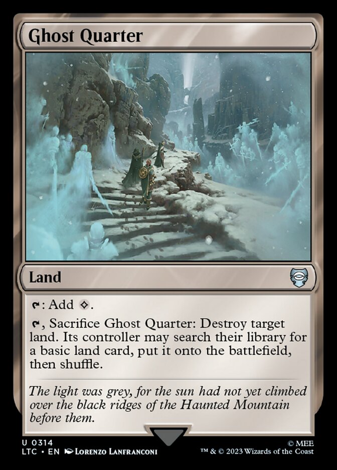 Quarteirão Fantasma / Ghost Quarter - Magic: The Gathering - MoxLand