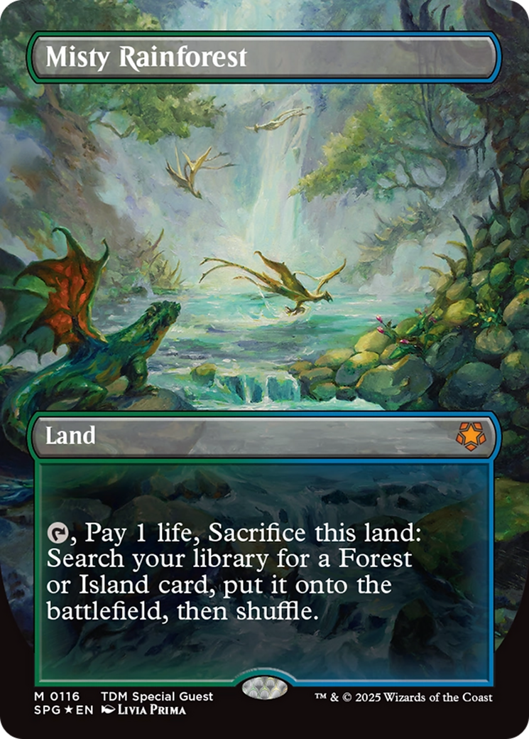 Floresta Tropical Nebulosa / Misty Rainforest - Magic: The Gathering - MoxLand