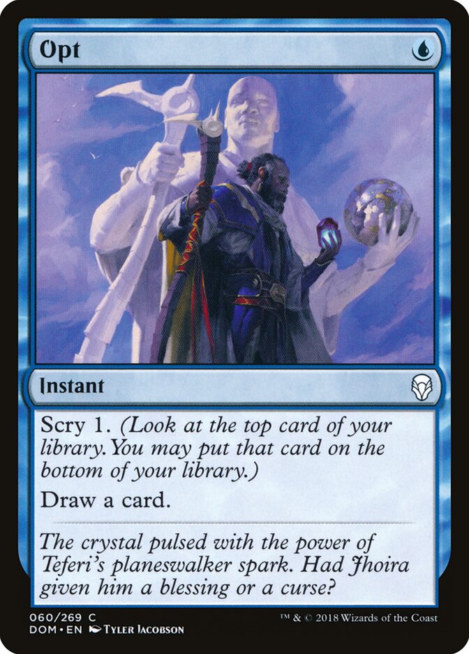 Optar / Opt - Magic: The Gathering - MoxLand