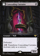 Cortinas Ocultadoras / Concealing Curtains - Magic: The Gathering - MoxLand