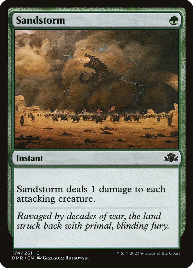 Tempestade de Areia / Sandstorm - Magic: The Gathering - MoxLand