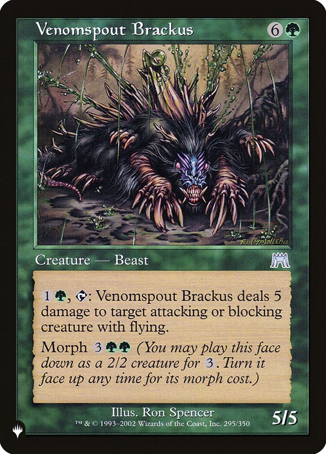 Brackus Esguicha-Veneno / Venomspout Brackus - Magic: The Gathering - MoxLand