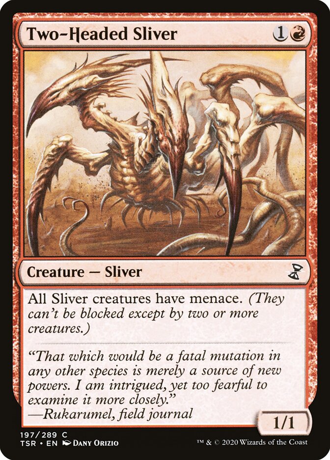 Fractius de Duas Cabeças / Two-Headed Sliver - Magic: The Gathering - MoxLand