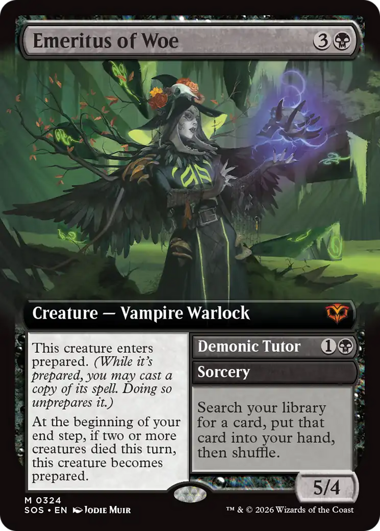 Emeritus of Woe - Magic: The Gathering - MoxLand