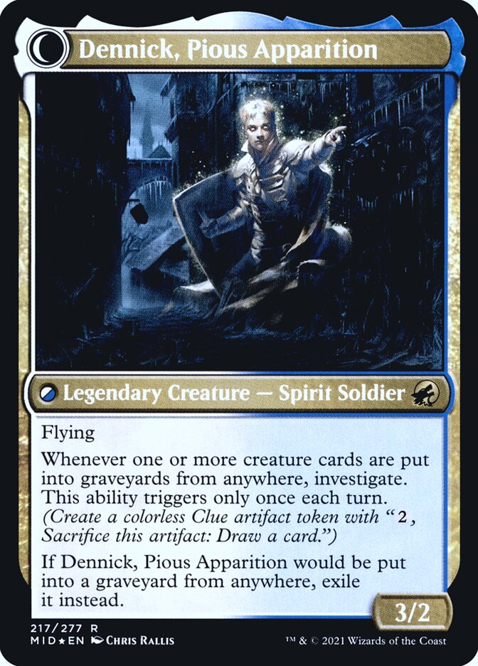 Dennick, Aprendiz Pio / Dennick, Pious Apprentice - Magic: The Gathering - MoxLand